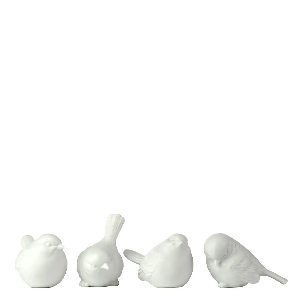 Pols Potten Sparrows Fåglar 4-pack