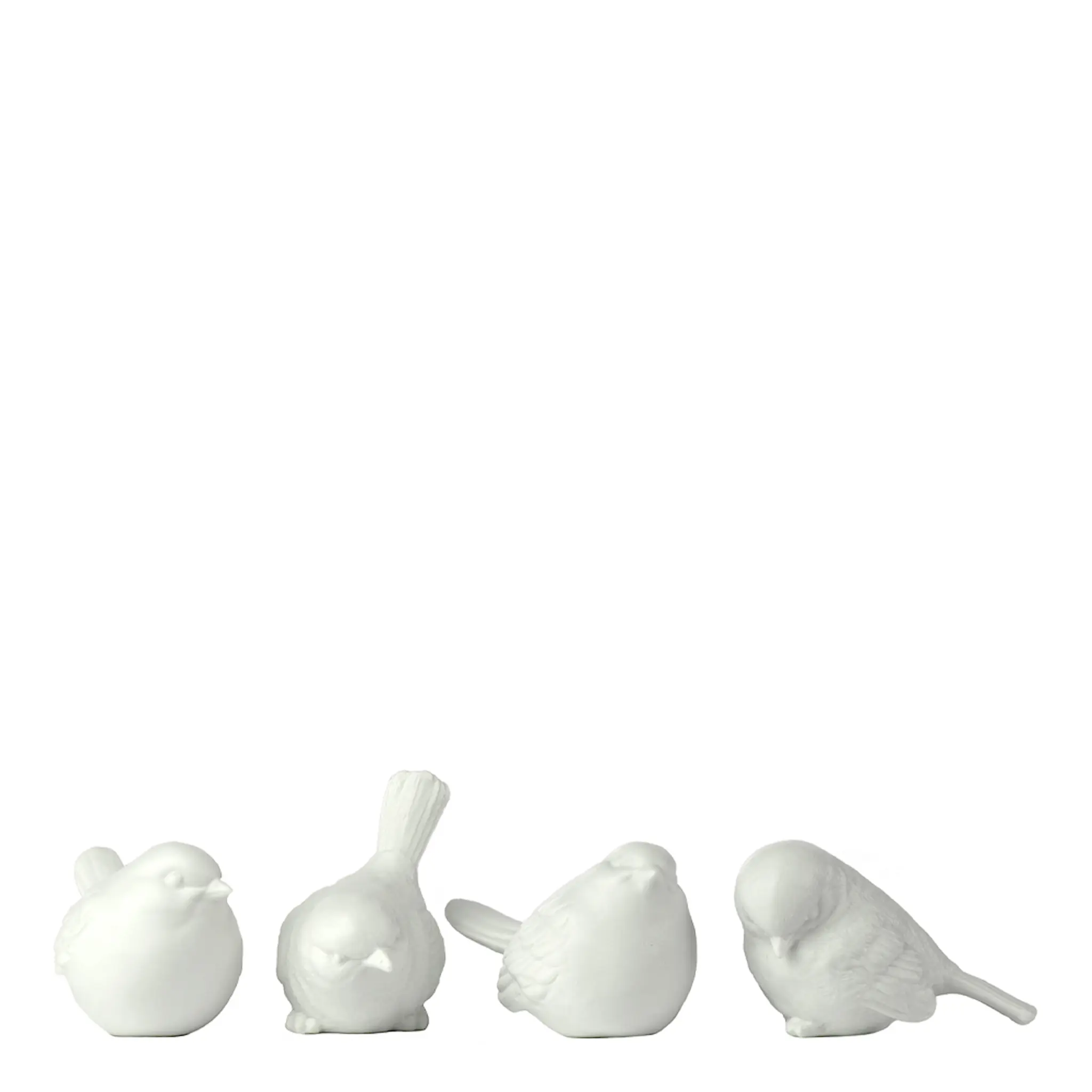 Pols Potten Sparrows Fåglar 4-pack
