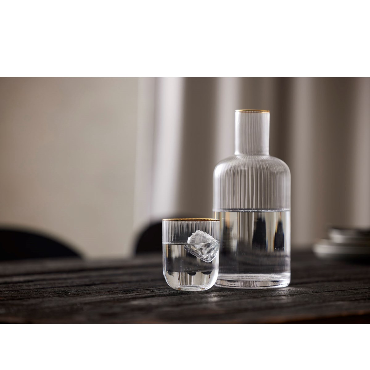 Lyngby Glas Palermo Tumbler Gold 35 cl 4-Pack