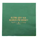 Servett Allting Gott 33x33 cm 20-pack Grön