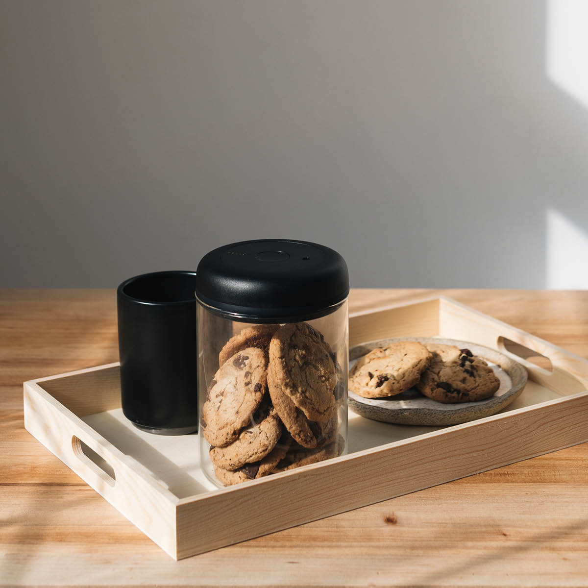 Fellow Atmos Vakuum Förvaringsburk 1,2 L Klar