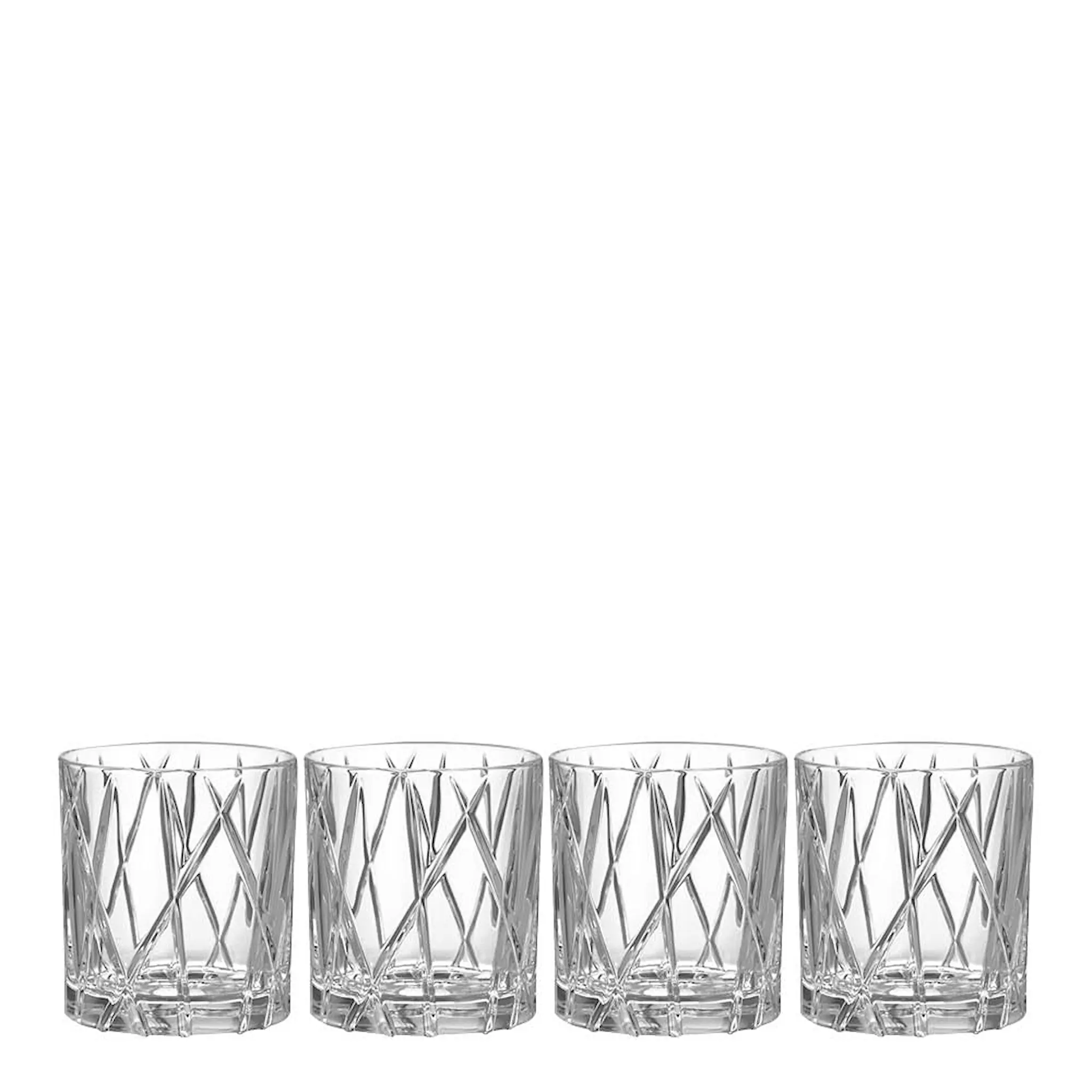 Orrefors City Old Fashioned 25 cl 4-pack