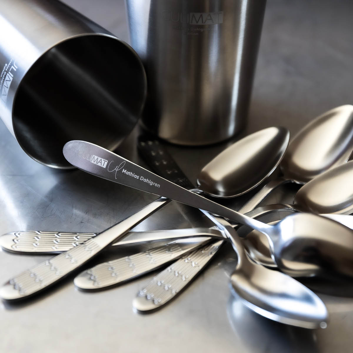 Culimat Mathias Dahlgren Chef's smakeskje med holder 10 deler