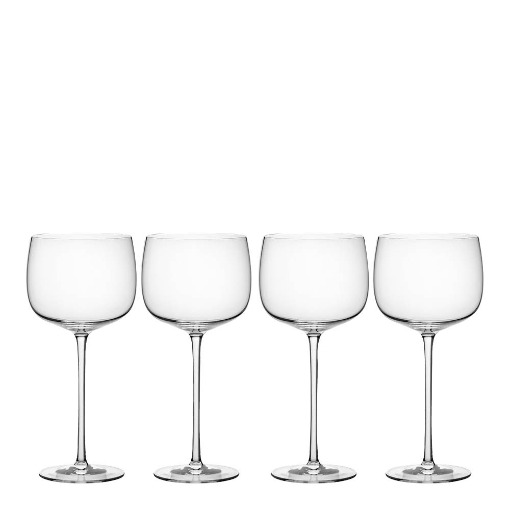 Kosta Boda Nutid punaviinilasi 53 cl 4 kpl