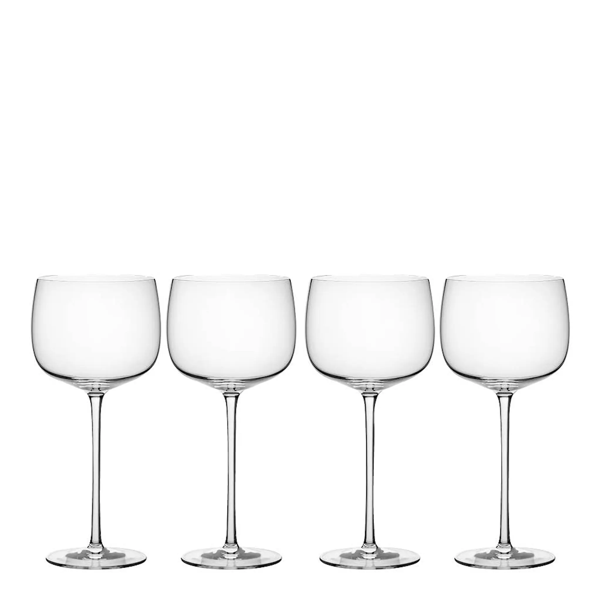 Kosta Boda Nutid punaviinilasi 53 cl 4 kpl