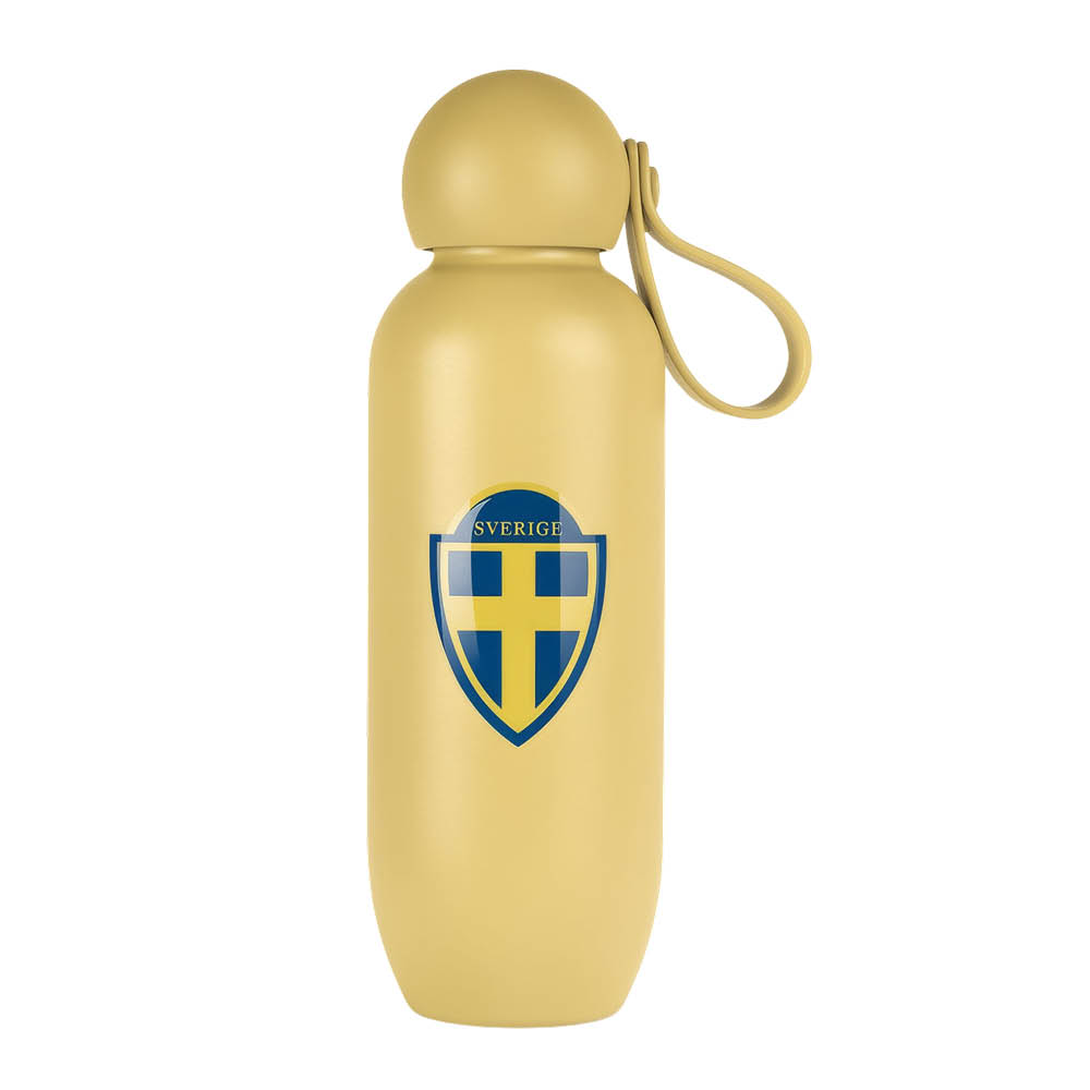 Sagaform Tom kannattajapullo 65 cl keltainen