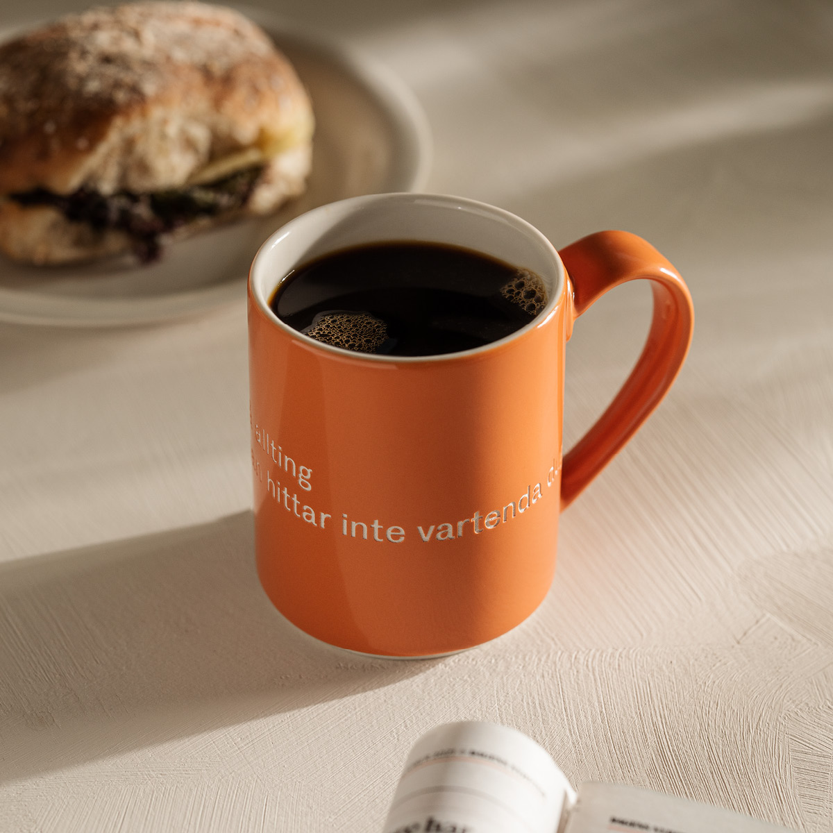 Design House Stockholm Astrid Lindgren Mugg Orange Det är ingen ordning