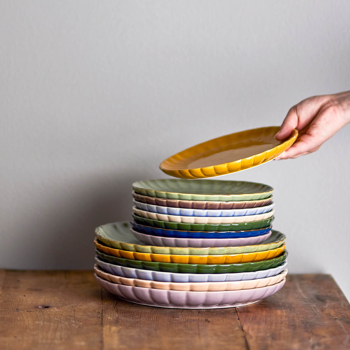 Bloomingville Latina Lautanen 20 cm Keltainen