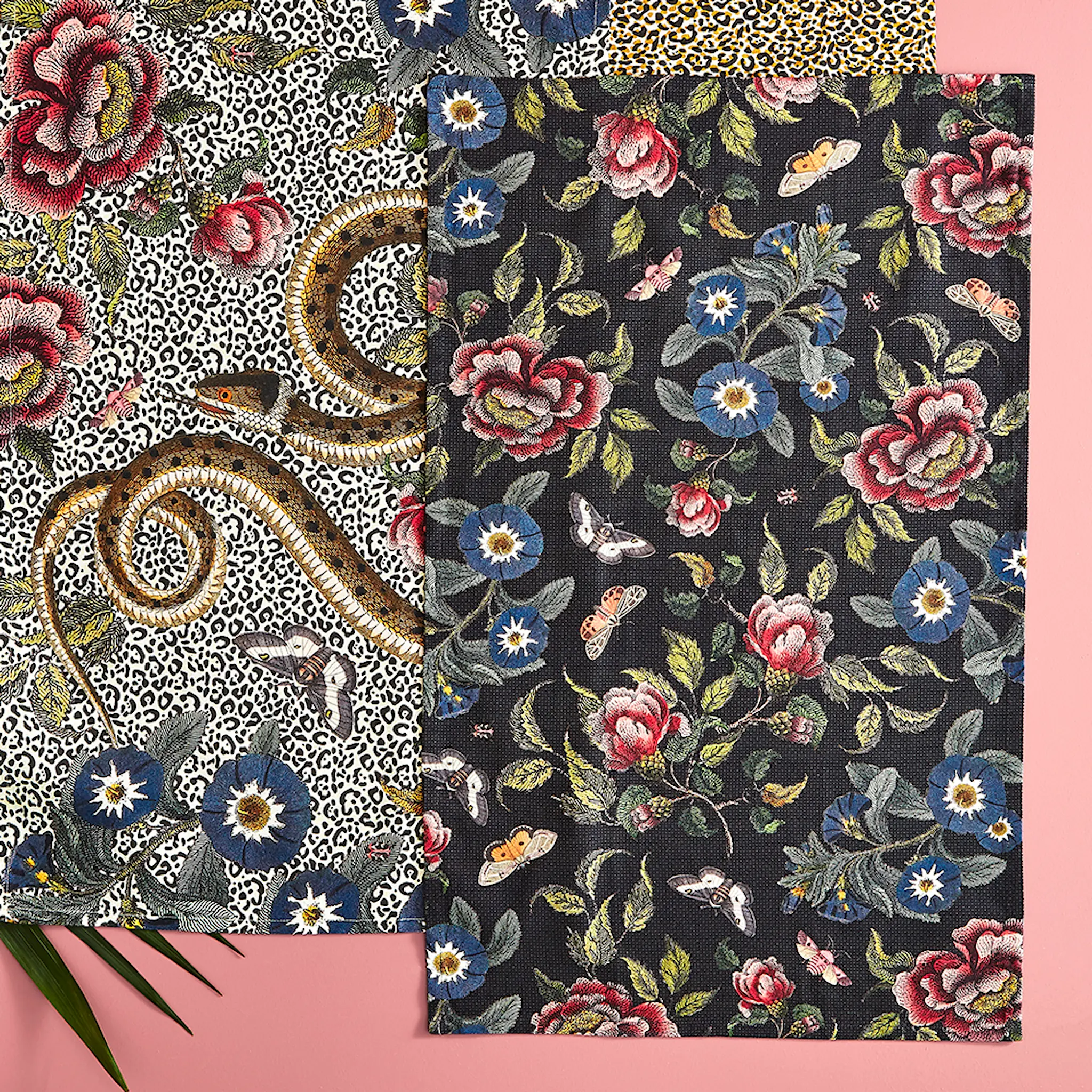 Spode Creatures of Curiosity Keittiöpyyhe 45x74 cm Floral