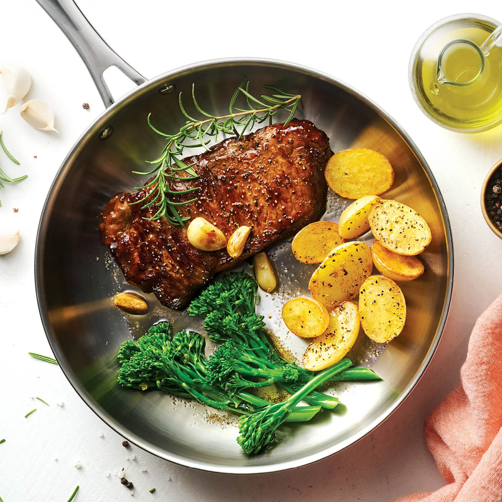 Tramontina Grano Paistinpannusetti 25+30 cm