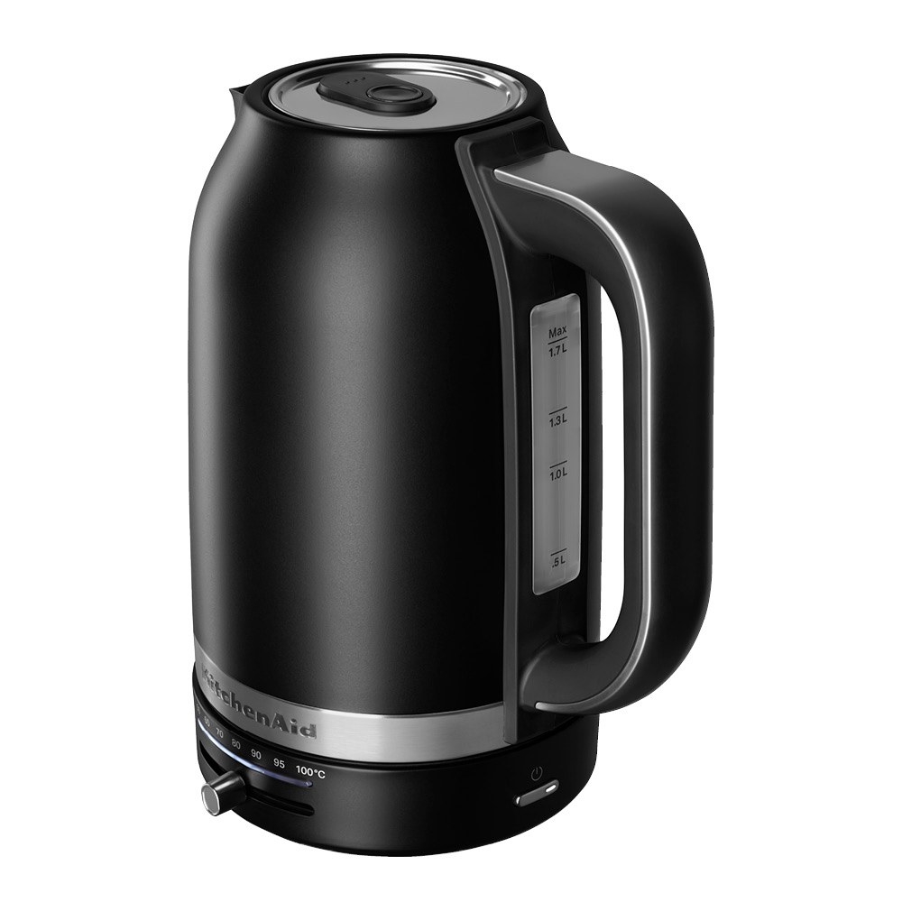 KitchenAid Vannkoker med termostat 5KEK1701EBM 1,7L matt svart