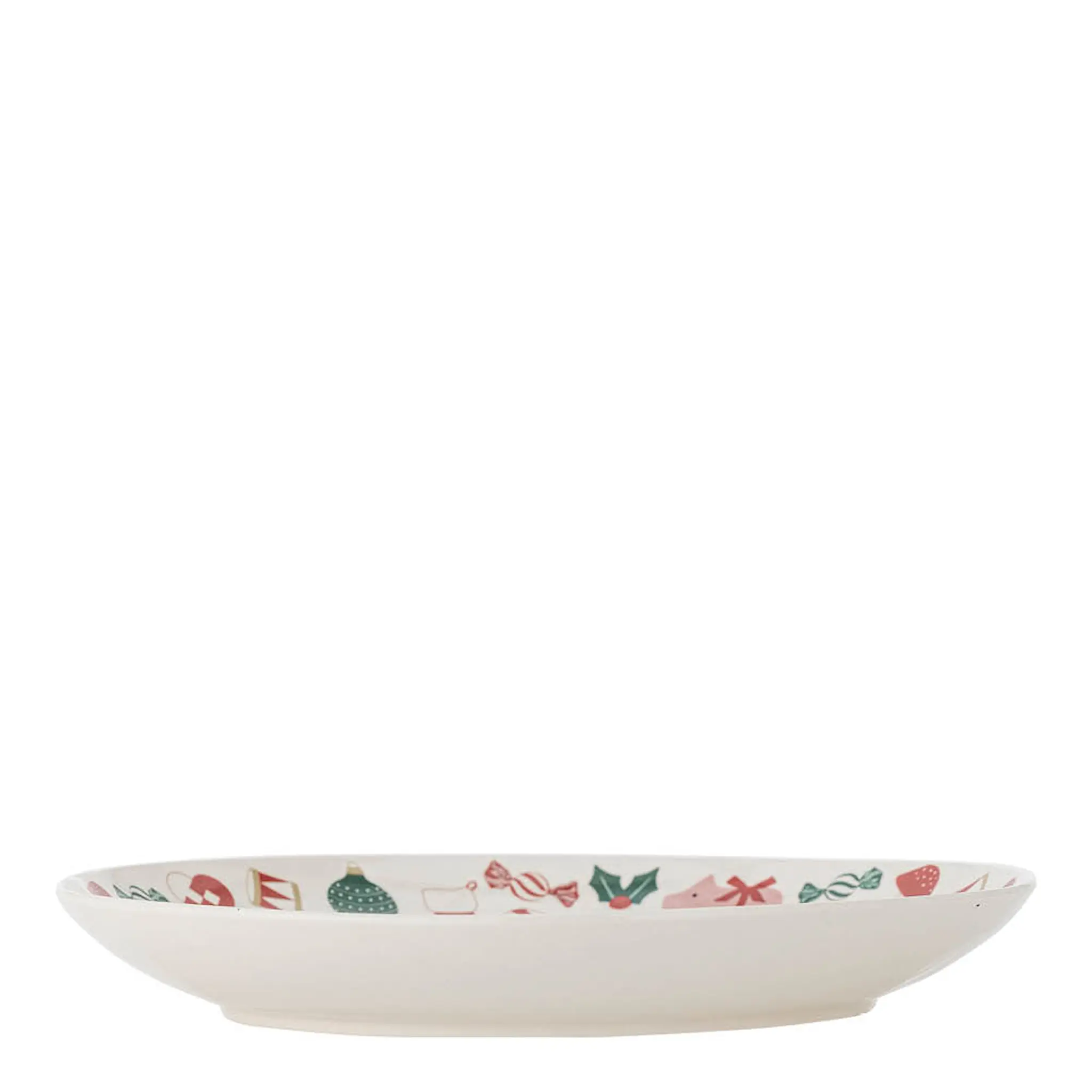 Bloomingville Yule serveringsfat 28 cm julmotiv