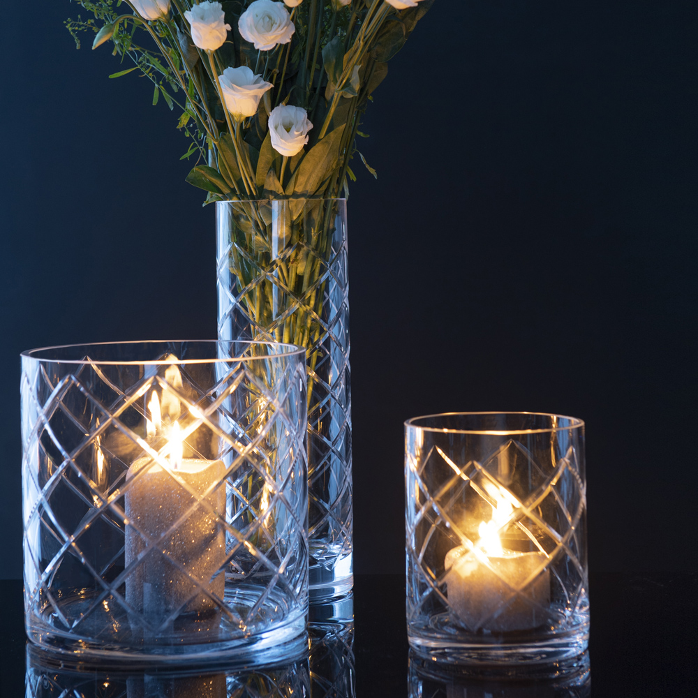 Magnor Skyline Lux clear vase 30 cm