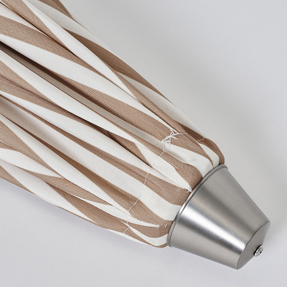 House Doctor Umbra Auringonvarjo 230 cm Hiekka/Valkoinen