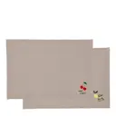 Bistro bordstablett 33x48 cm 2-pack grön