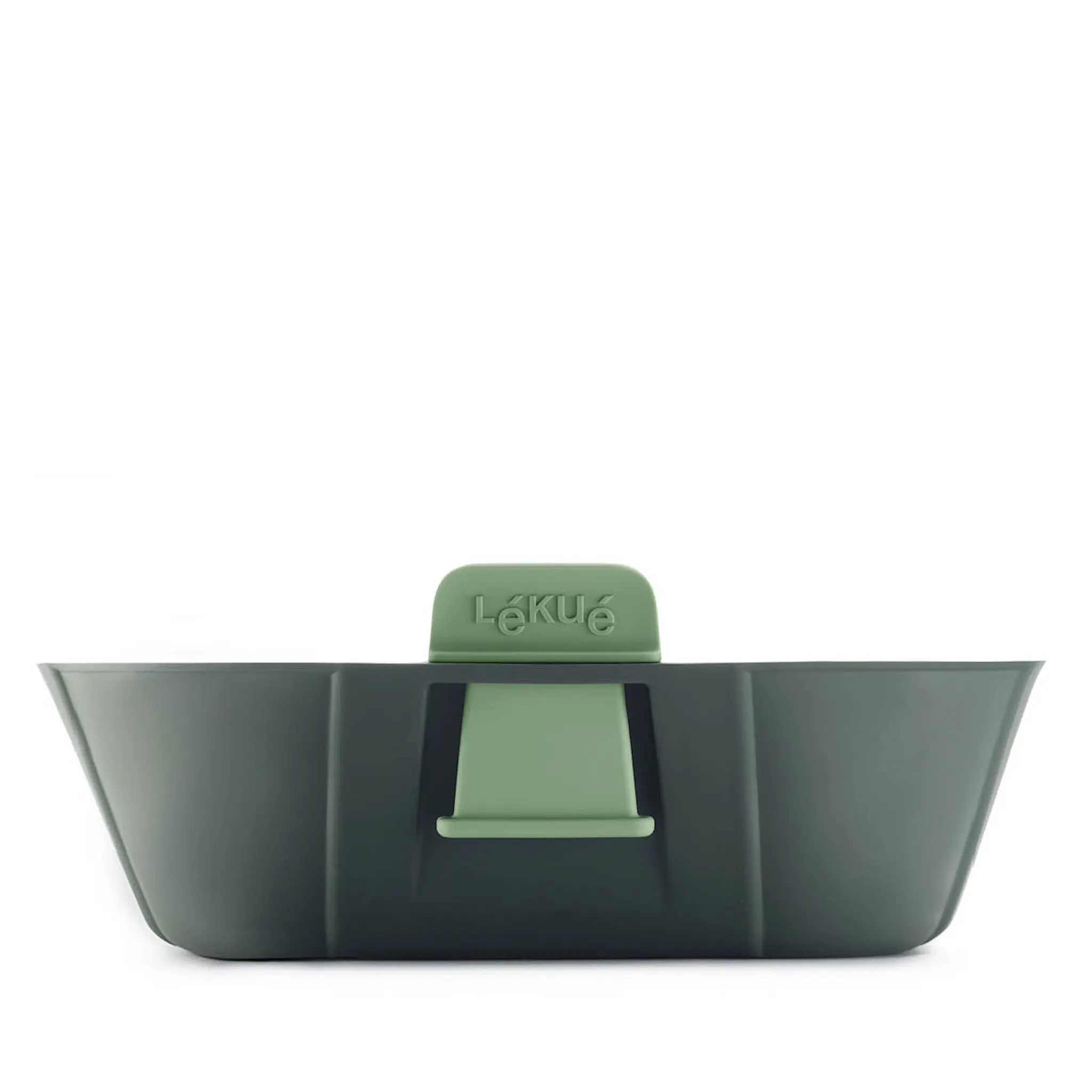 Lékué Silikonkorg L till airfryer 22x22 cm grå