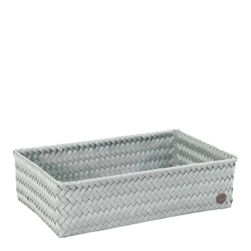 Fit stor oppbevaringskurv 36x24x10 cm eucalyptus