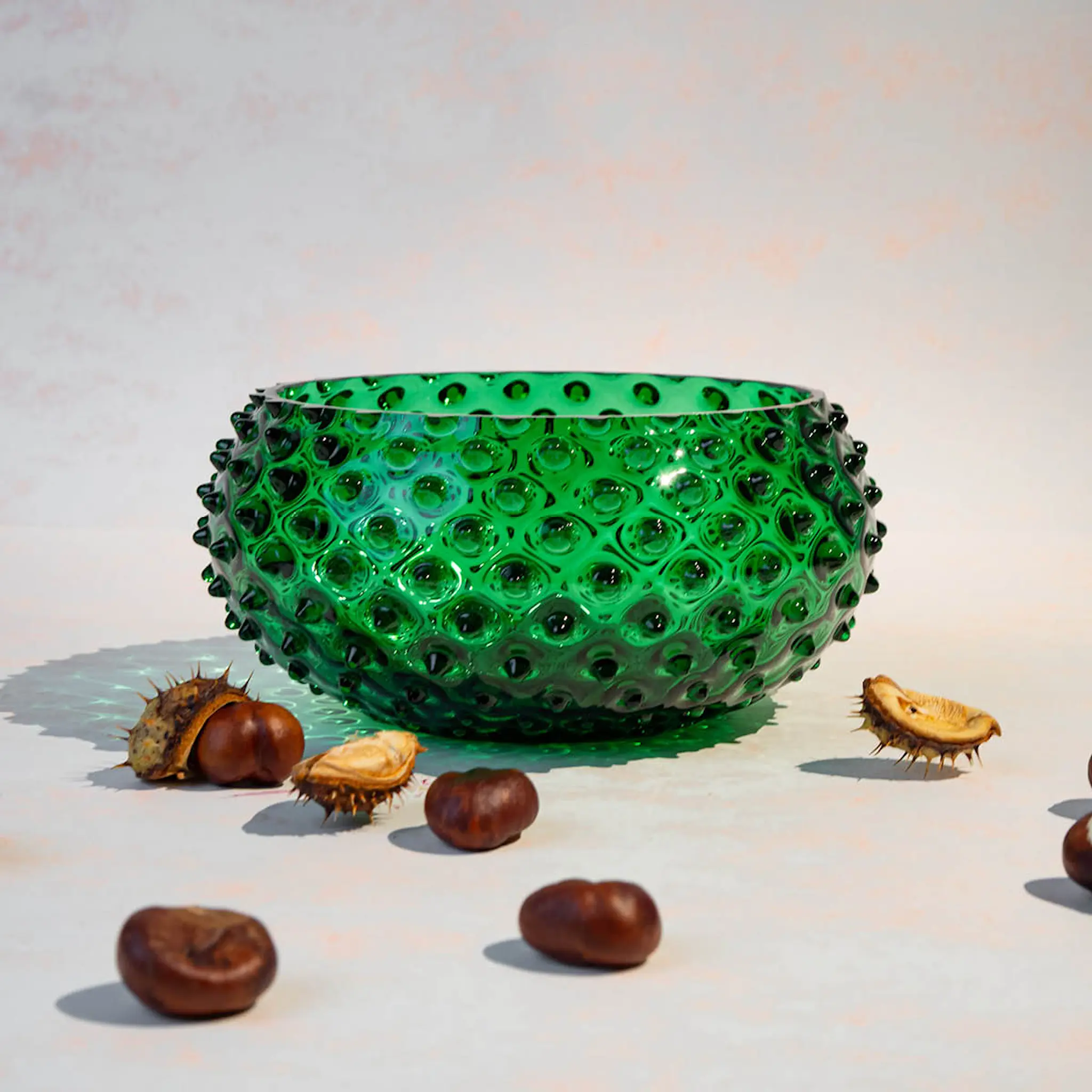 Klimchi Hobnail Kulho 23 cm Dark Green