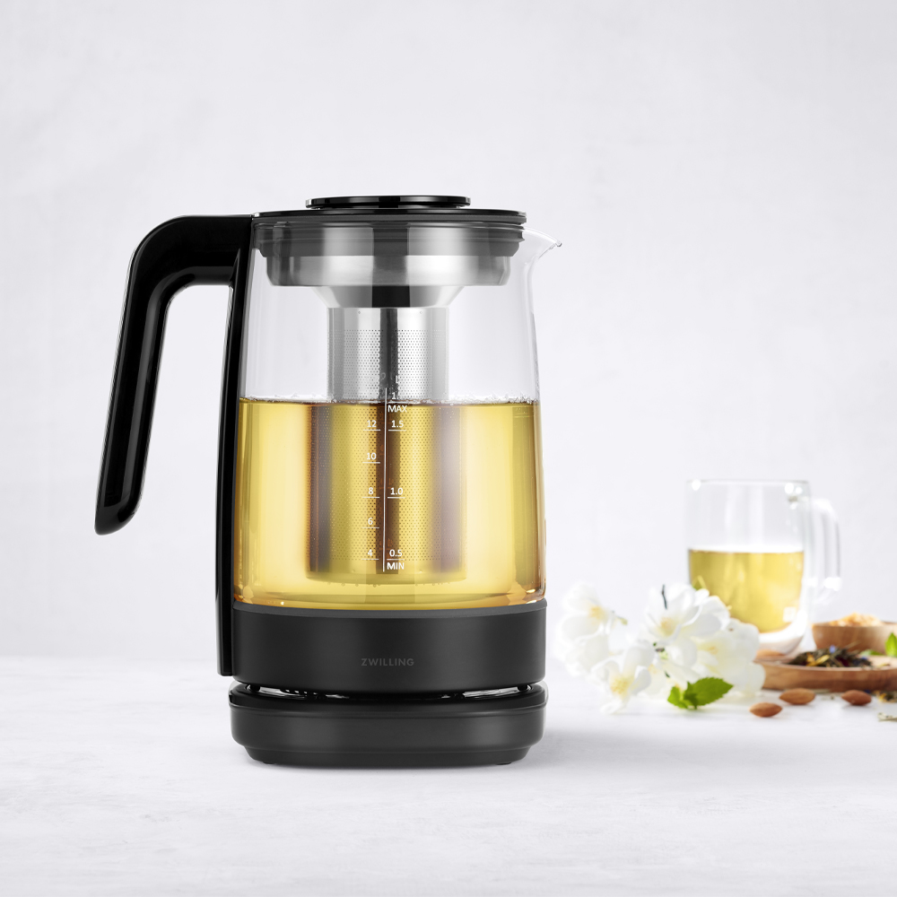 Zwilling Enfinigy Vattenkokare Glaskanna Svart