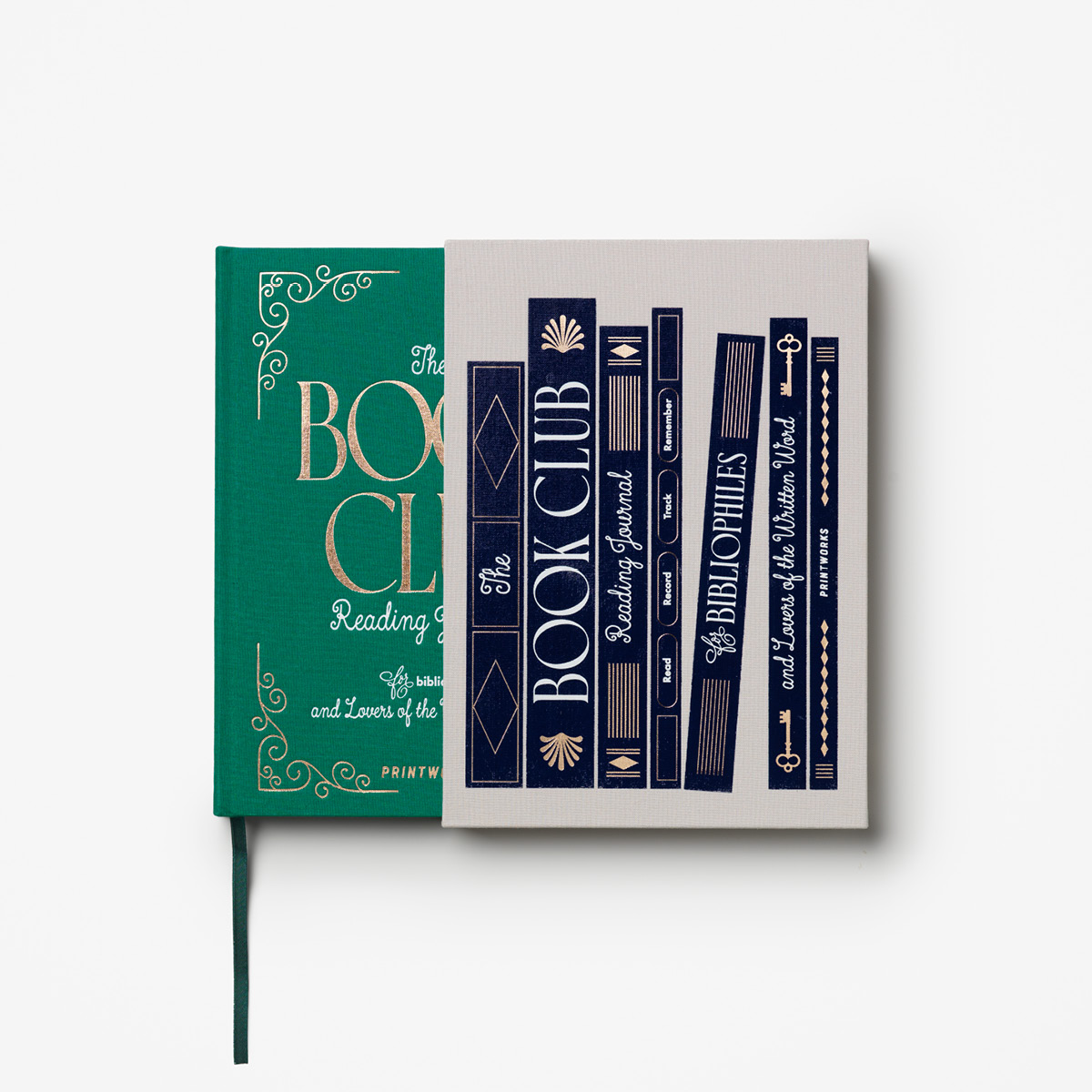 Printworks Läsdagbok The Book Club 25,4x18,3 cm multi