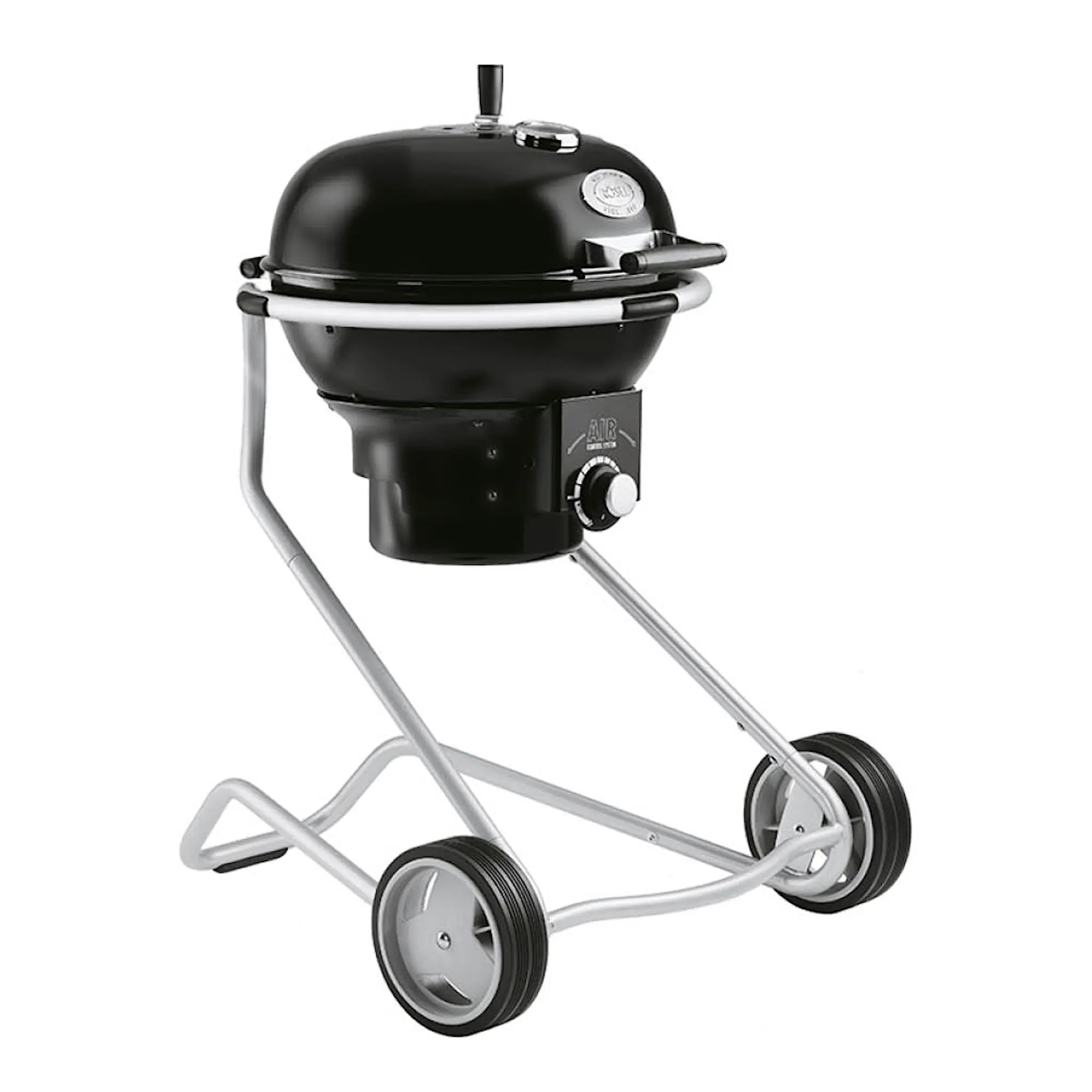 Rösle Air Hiiligrilli F50 Teräs/Musta