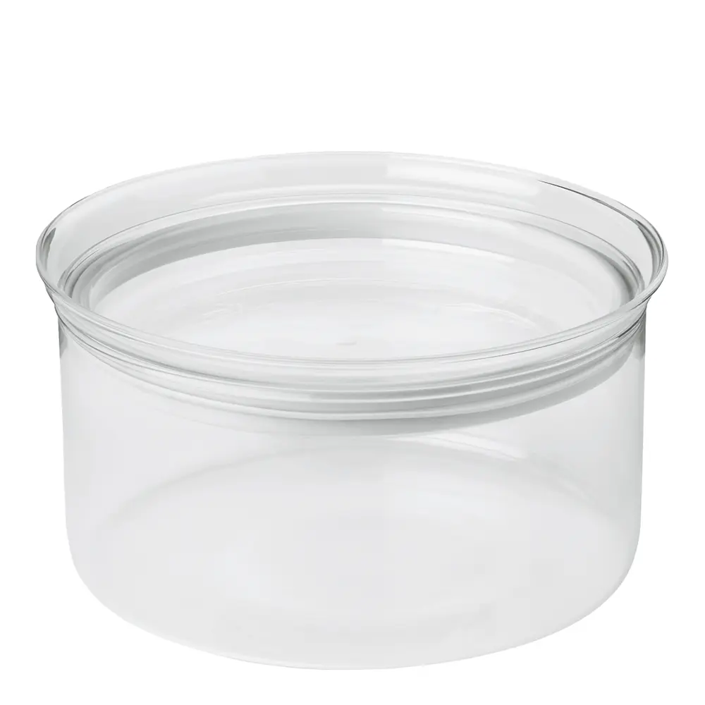 STORE-IT Säilytyspurkki 1,2 L Kirkas/Vaaleanharmaa