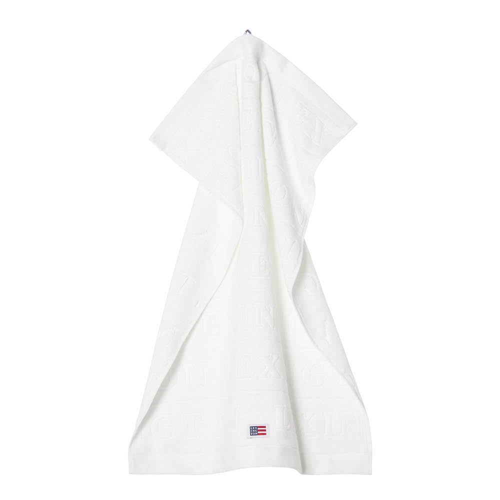 Lexington Handduk velour jacquard 50x70 cm vit