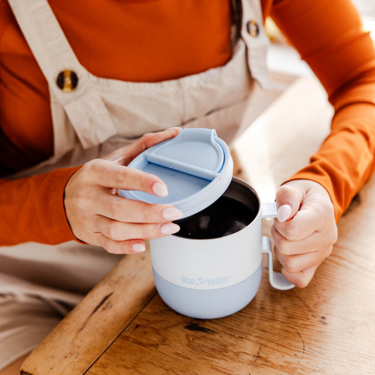 Klean Kanteen Rise Muki 41 cl Ice Blue