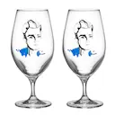 All About You Celebrate Him Ölglas 40 cl 2-pack Cornflower