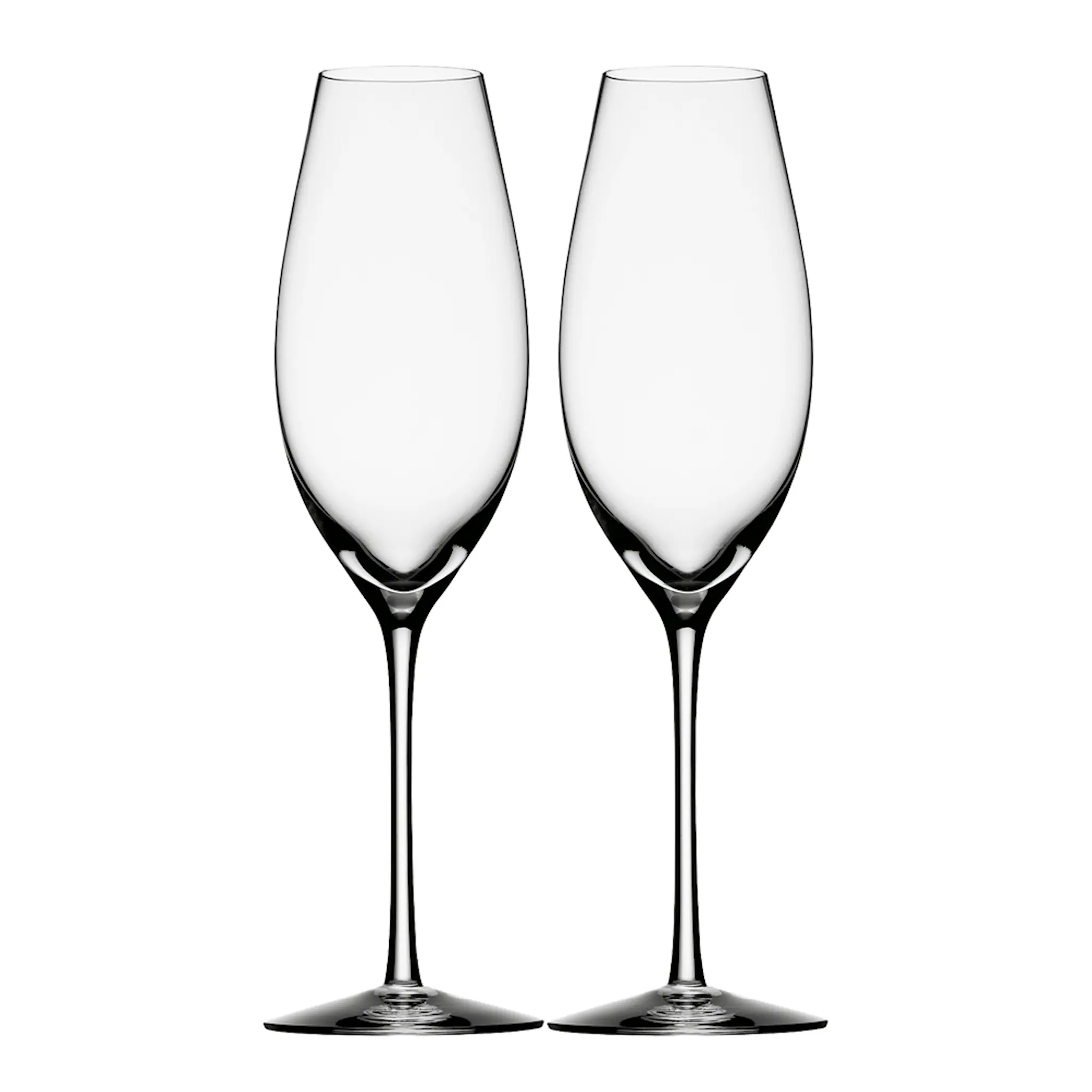 Orrefors Difference Sparkling Champagneglas 32 cl 2-pack