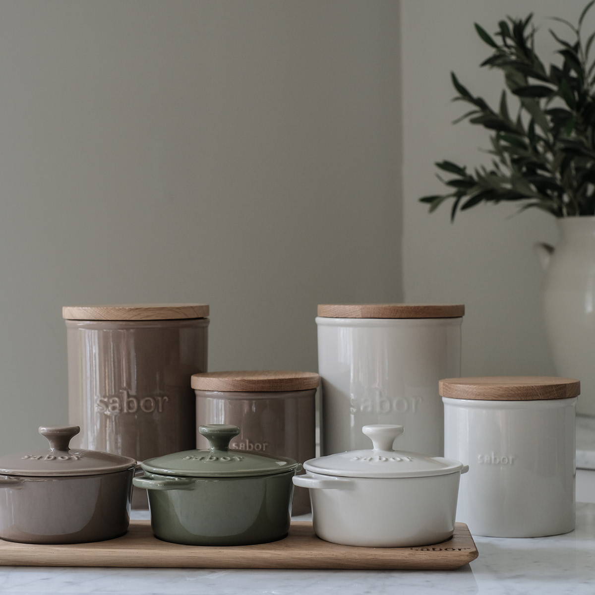 Sabor Förvaringsburk 0,5 L kräm