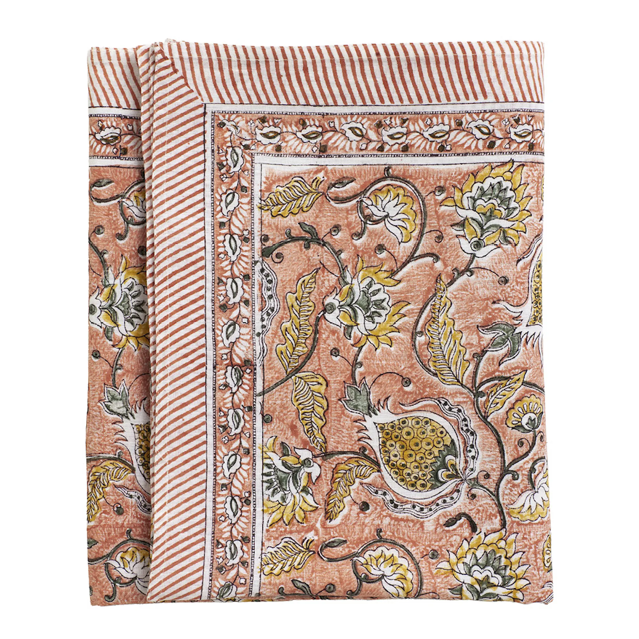 Chamois Pomegranate linneduk 170x270 cm orange