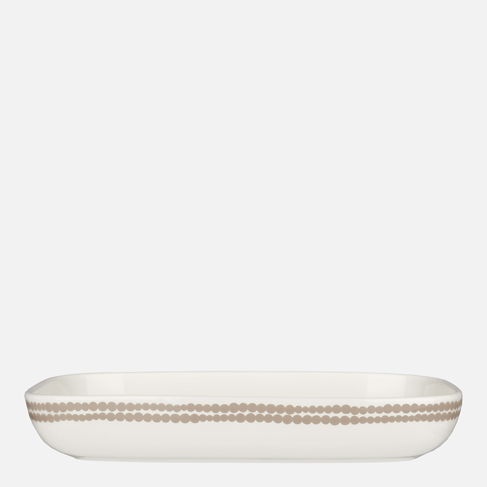 Marimekko Siirtolapuutarha fat 18x25 cm hvit