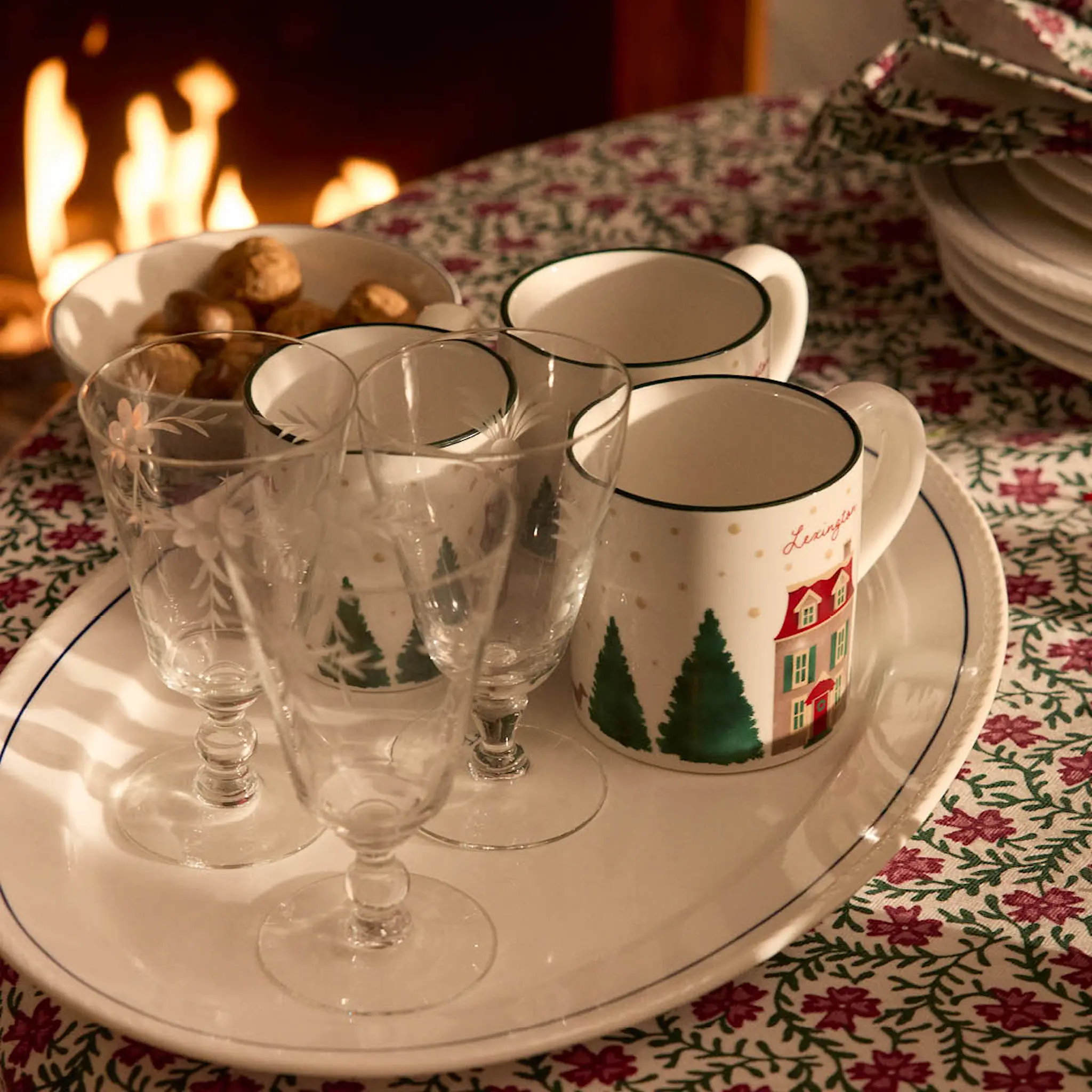 Lexington House mugg 42 cl multi