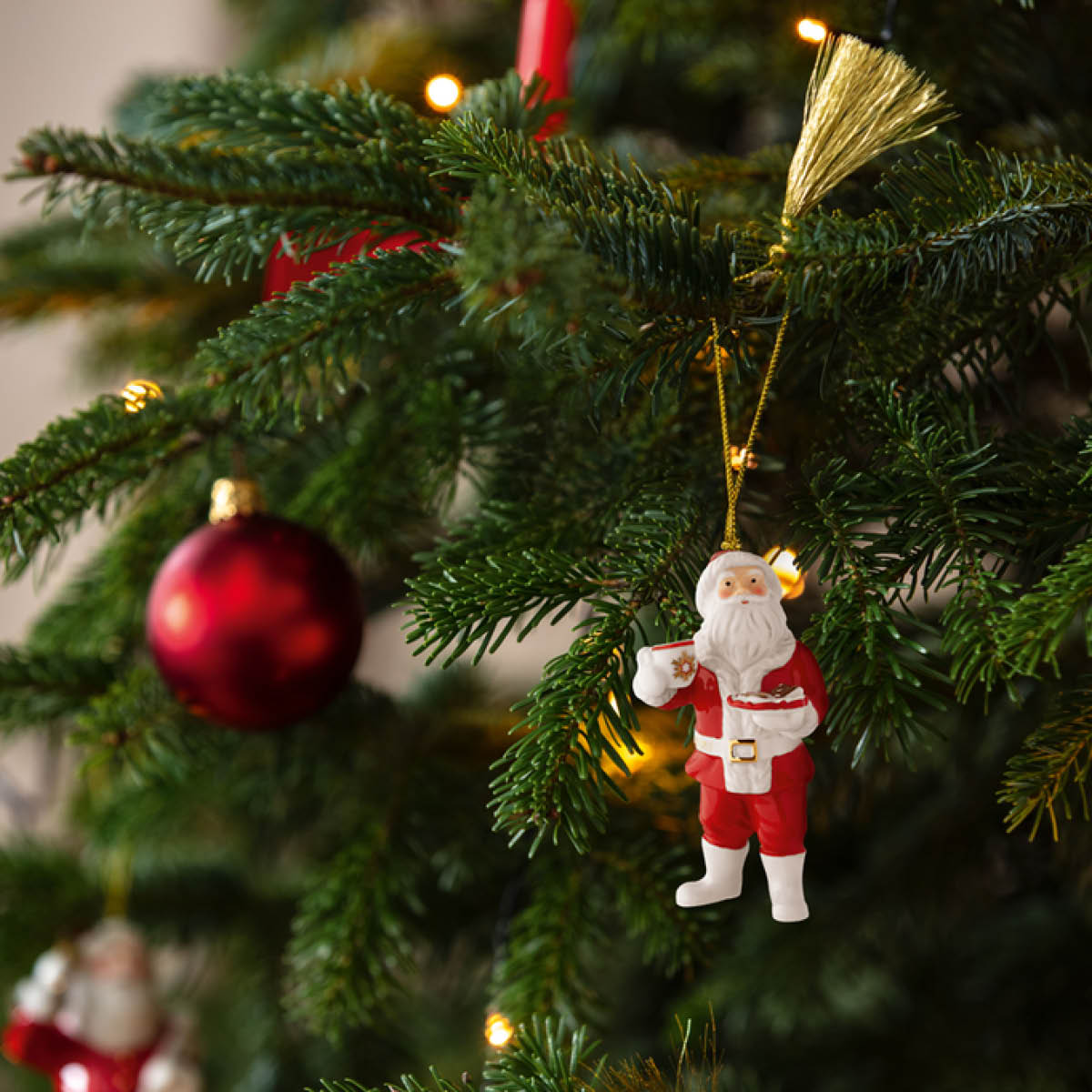 Villeroy & Boch Christmas Classic 2025 julgranspynt jultomte 5 cm