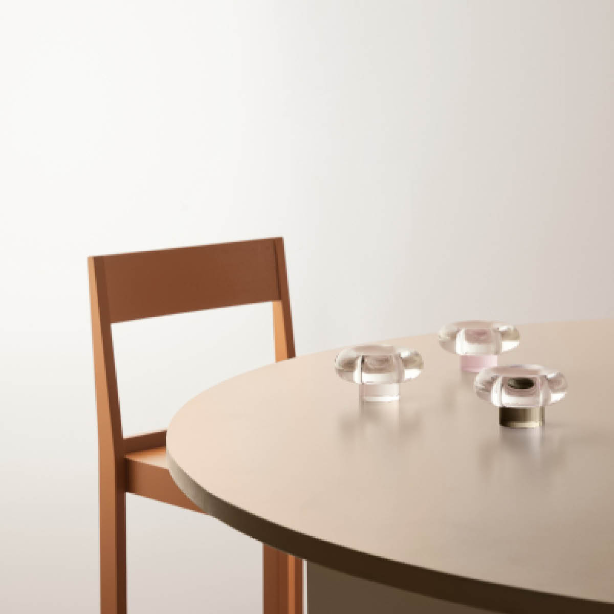 Kosta Boda Orion lyslykt 6,3 cm grå