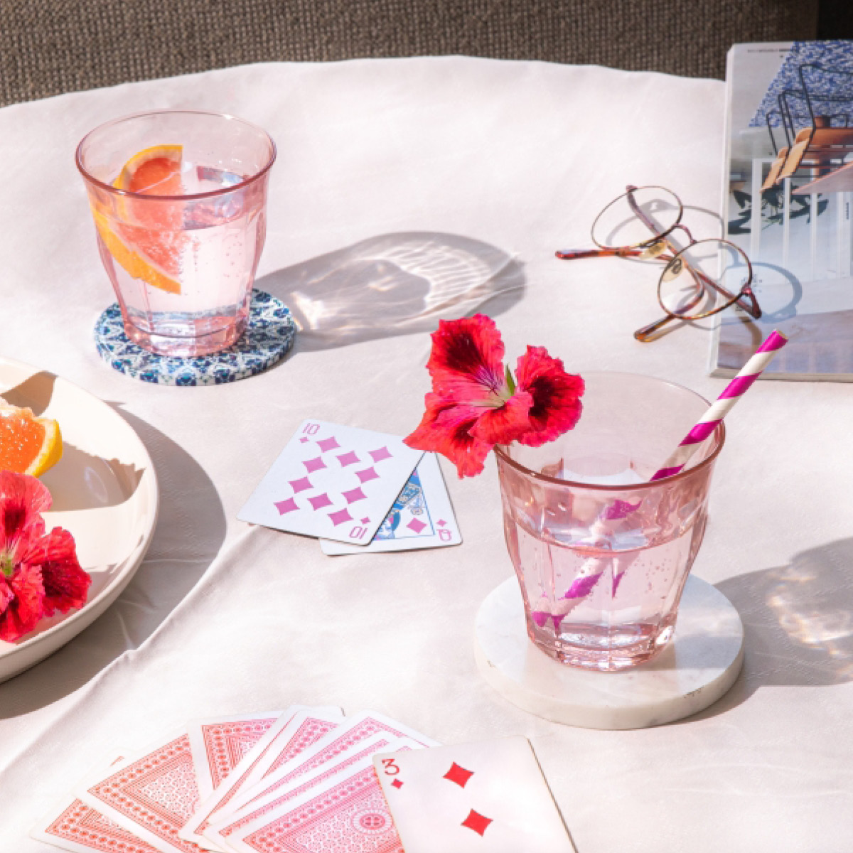 Duralex Picardie Juomalasi 25 cl 4 kpl Vaaleanpunainen