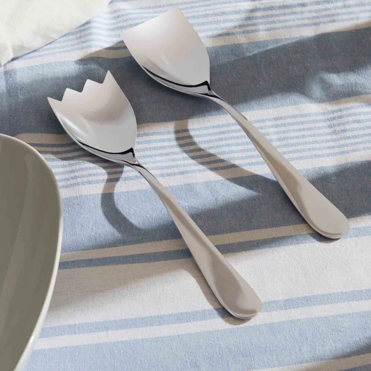 Alessi Nuovo Milano salladsset 26 cm stål