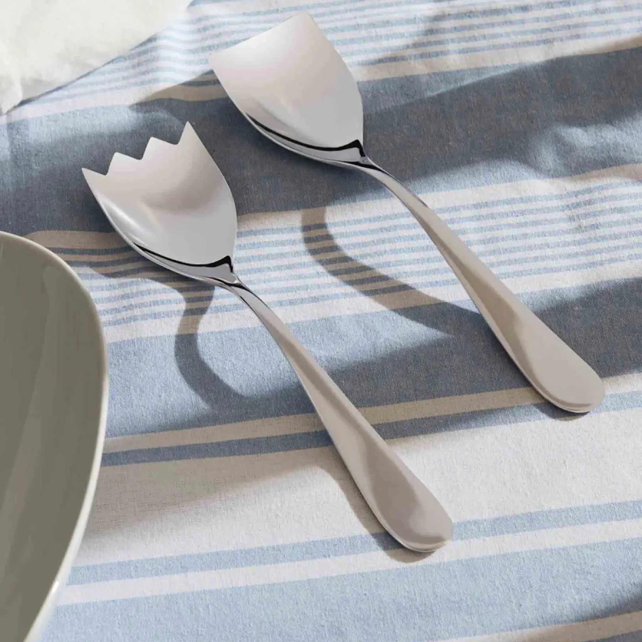 Alessi Nuovo Milano salladsset 26 cm stål