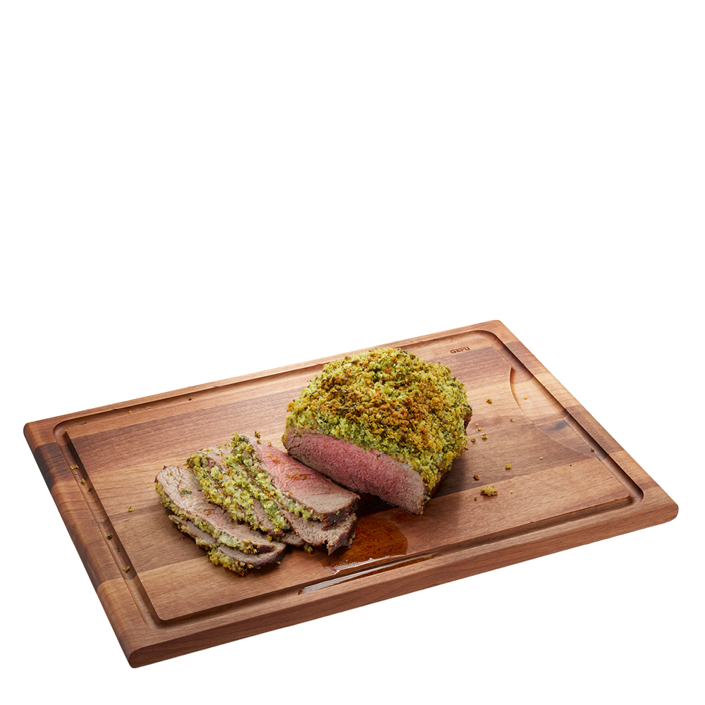 Gefu Enno skjærefjøl i tre 25x37x1,8 cm valnøtt