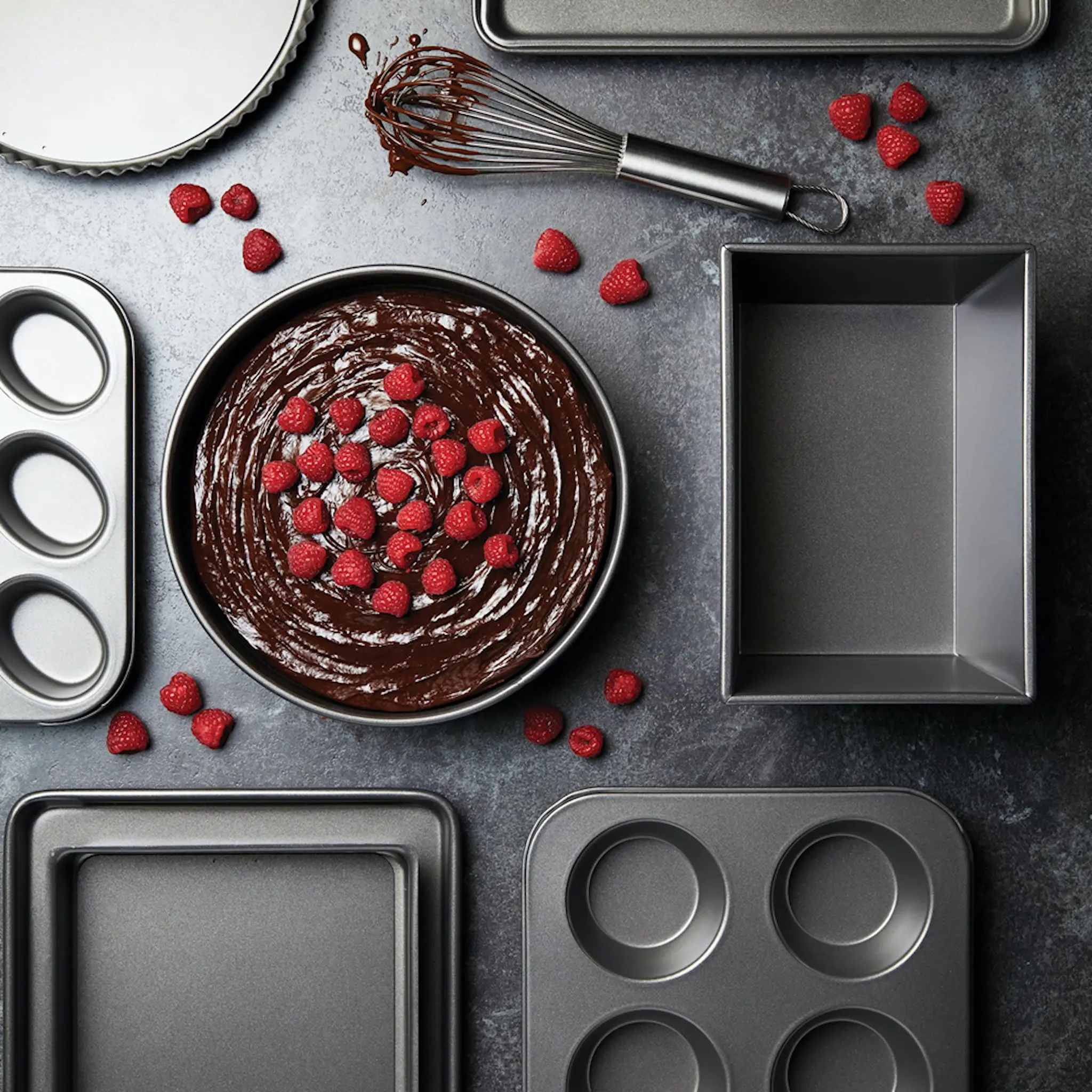 MasterClass Muffinsform för 6 stora muffins