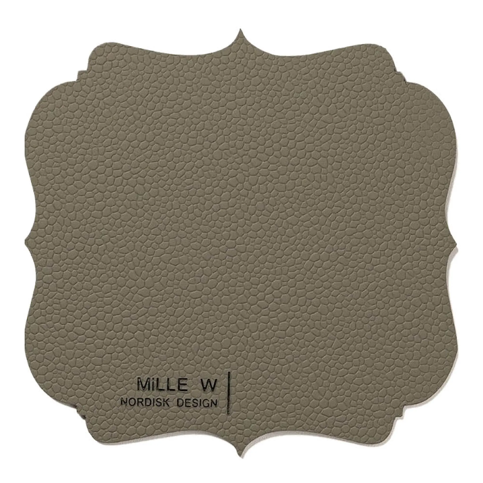 MiLLE W NORDISK DESIGN Vintage Lasinalunen 12x12 cm Harmaa