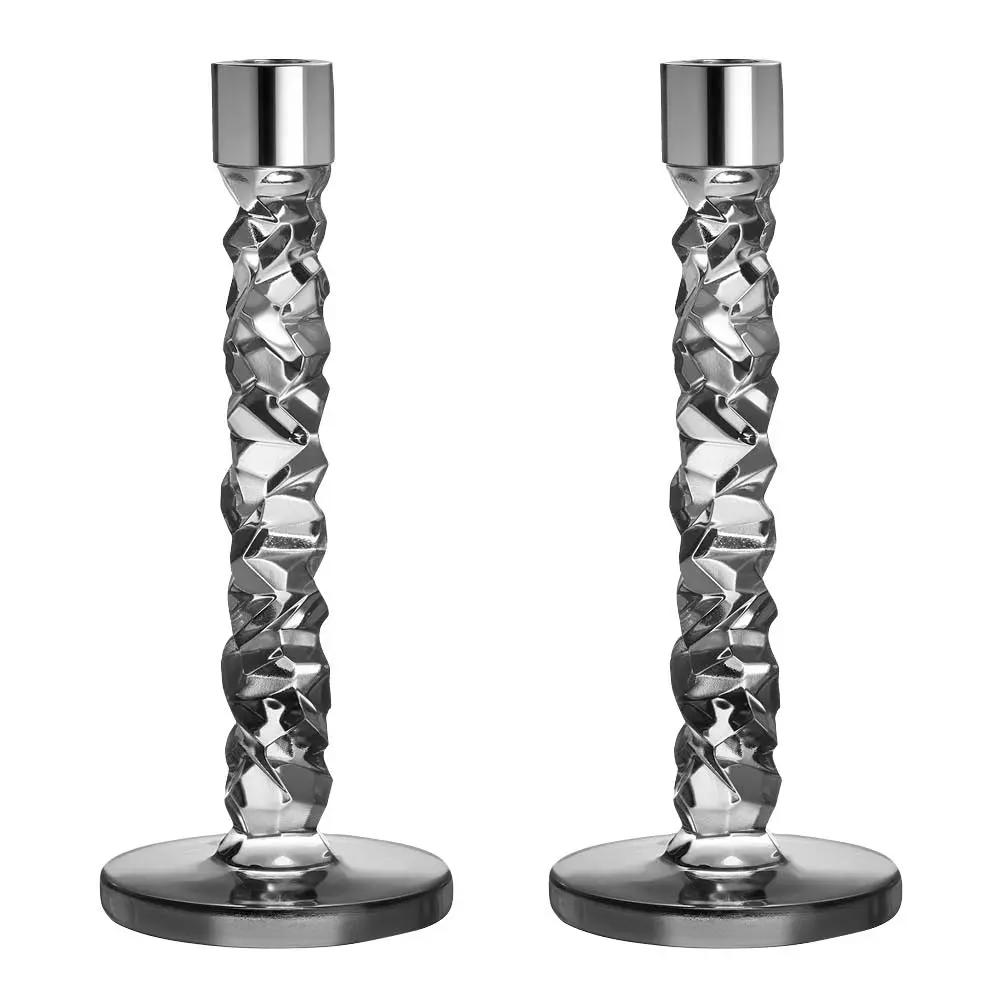Carat Kynttilänjalka 24,2 cm 2 kpl Antrasiitti