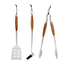 Grillverktyg set i trälåda 3 delar