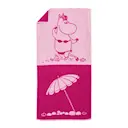Mumin badhandduk 70x140 cm Snorkfröken rosa