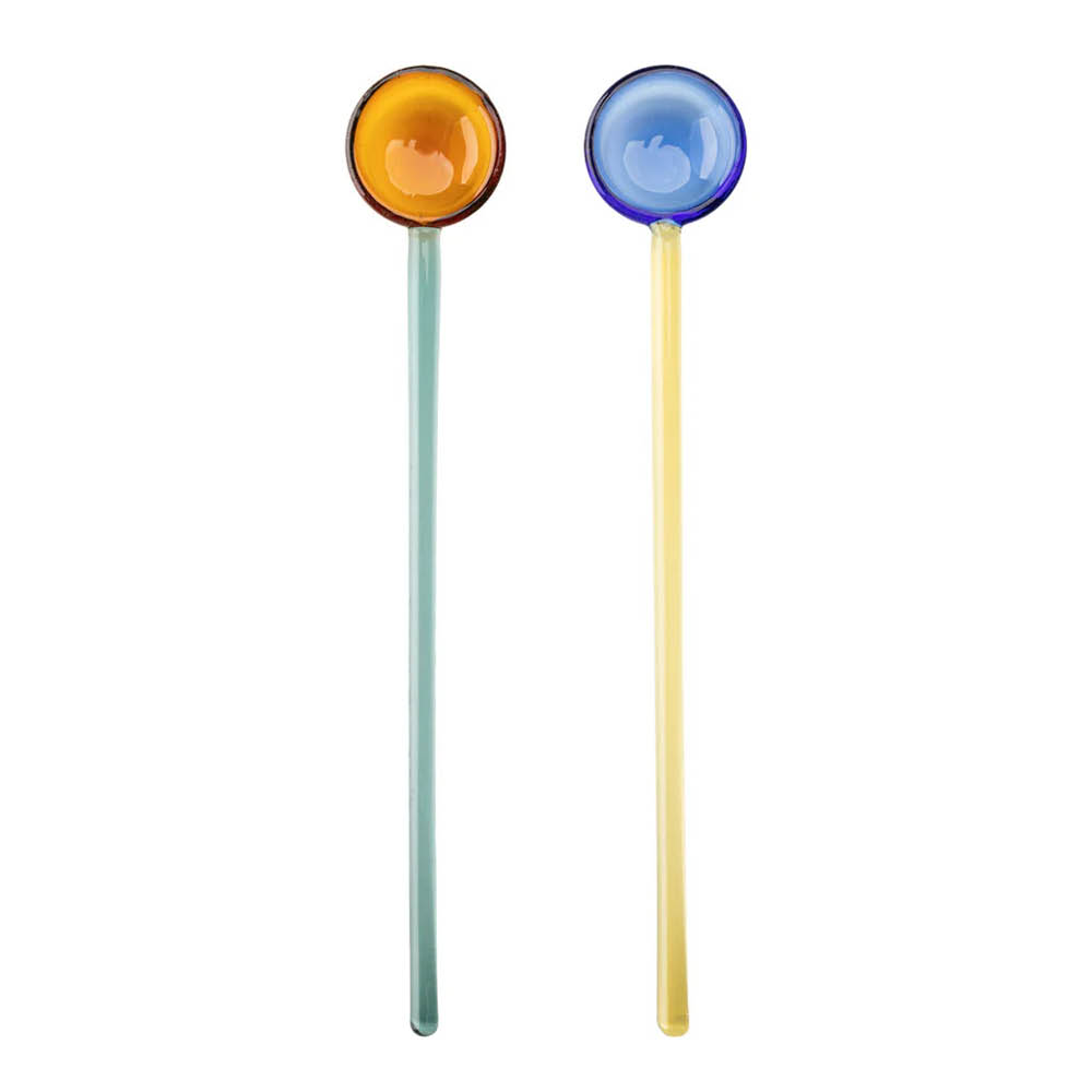 Tranquillo - Rainbow Lusikka 18 cm 2 kpl Vihreä/Keltainen