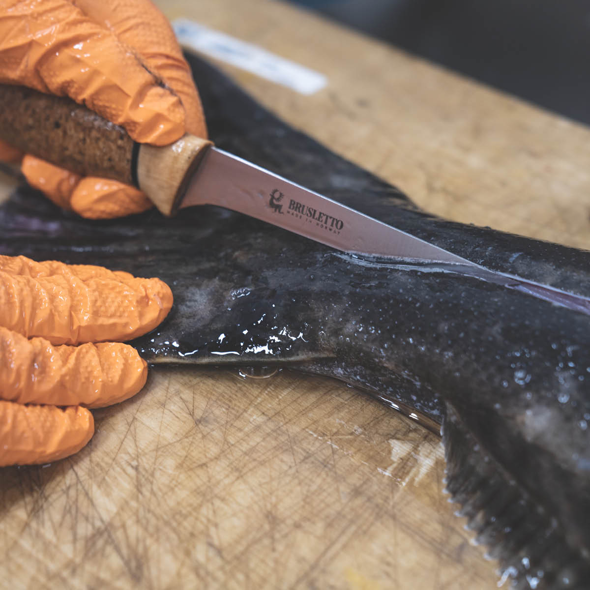 Brusletto Fiskern fiskekniv 24 cm kork