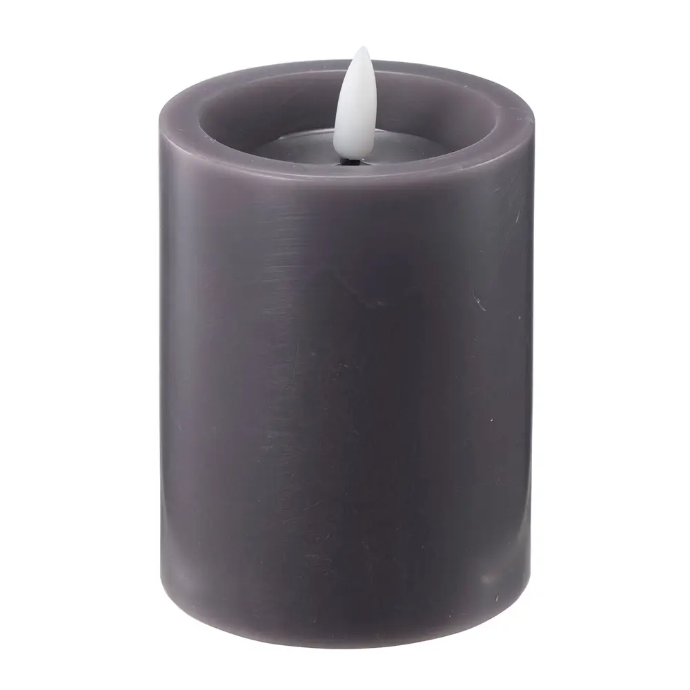 LED kubbelys 7,5x10 cm dark gray