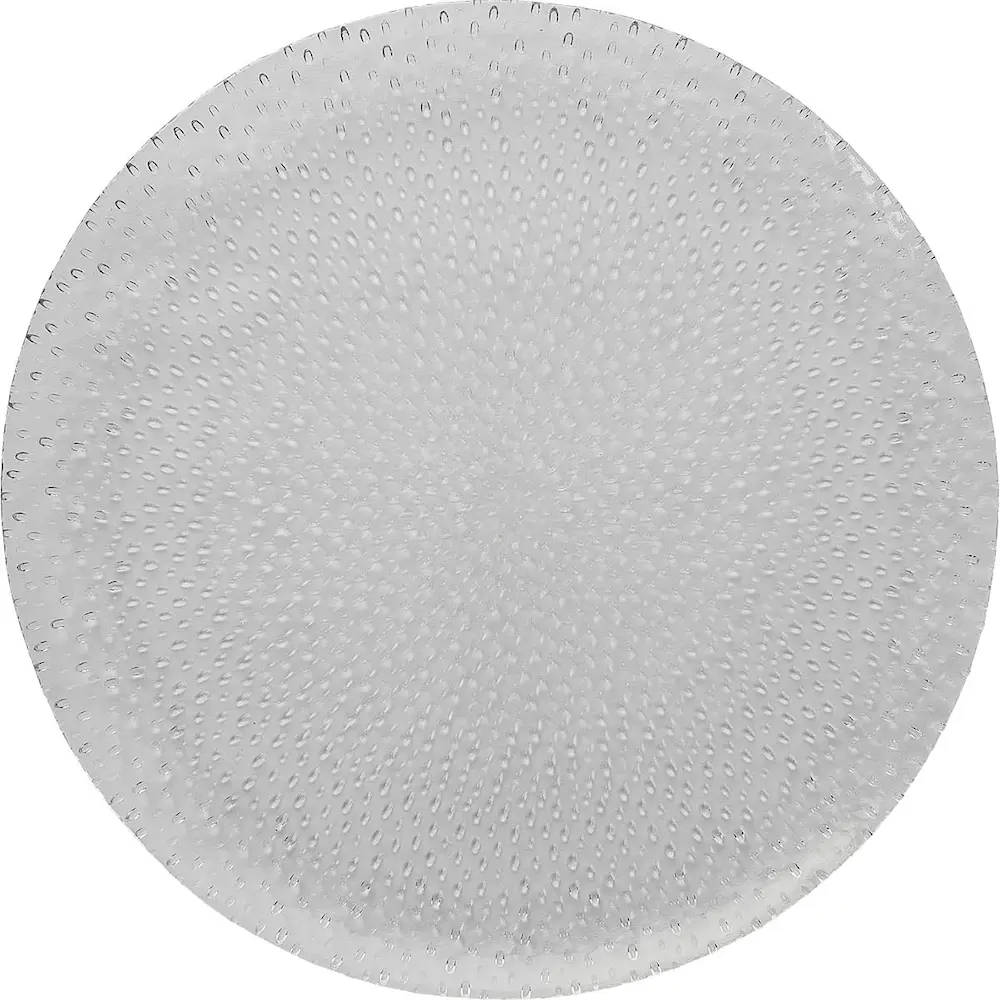 Raw Glass Bead Lautanen 27 cm Kirkas