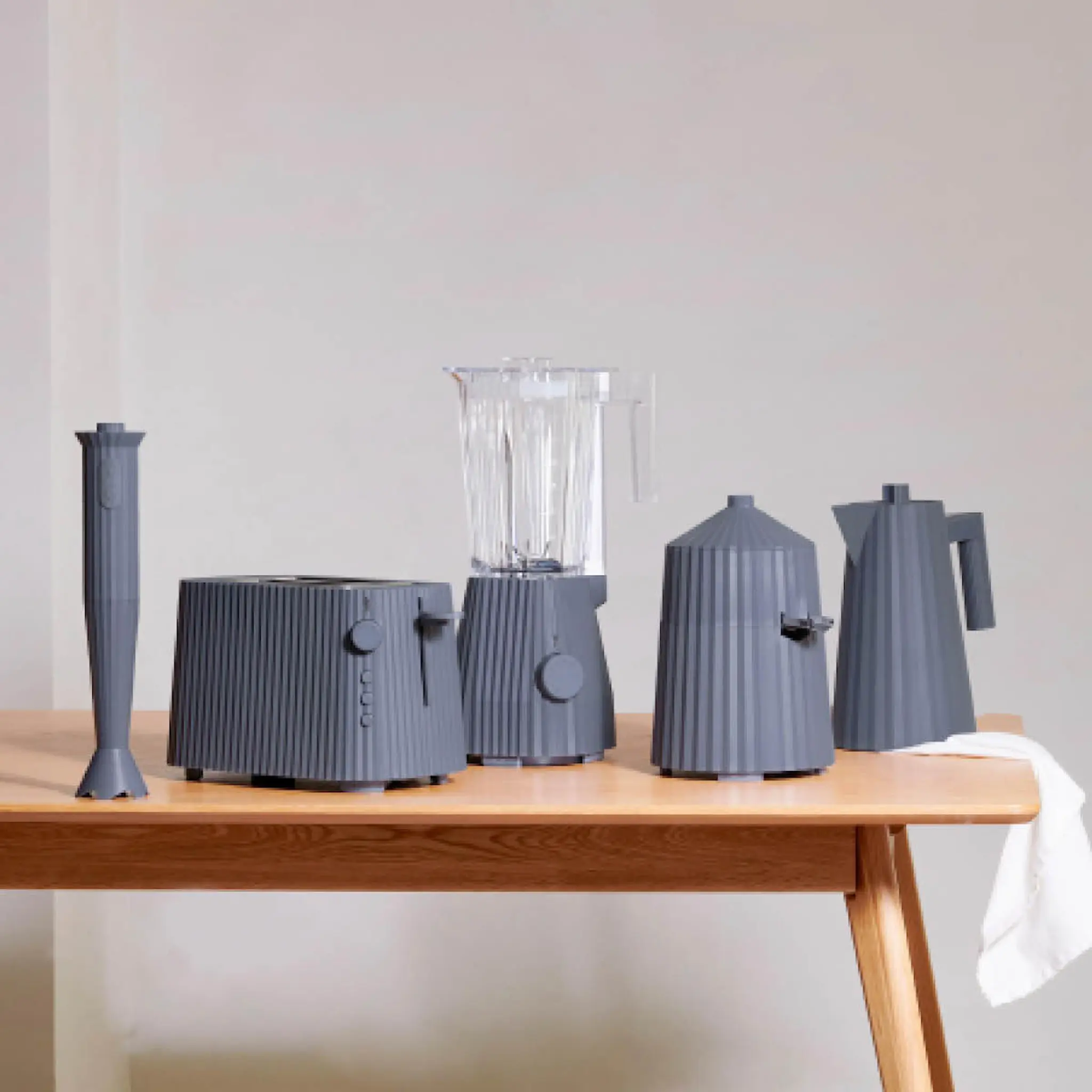 Alessi Plissé Sitruspuristin Harmaa